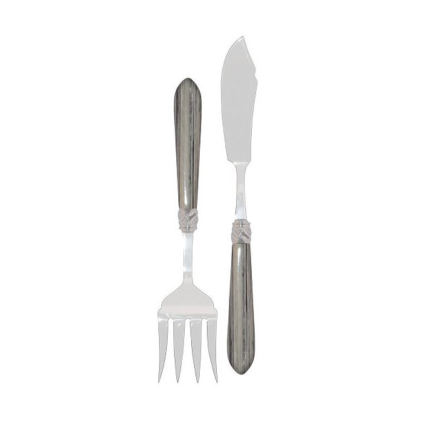 Diana Marble 2pc Fish Serving Set