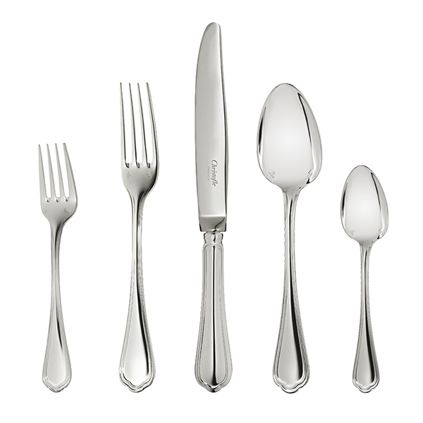 5pc Place Setting, Silverplate