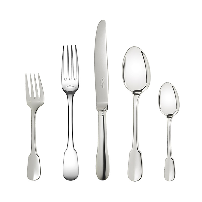 Cluny Silverplate 5pc Place Setting