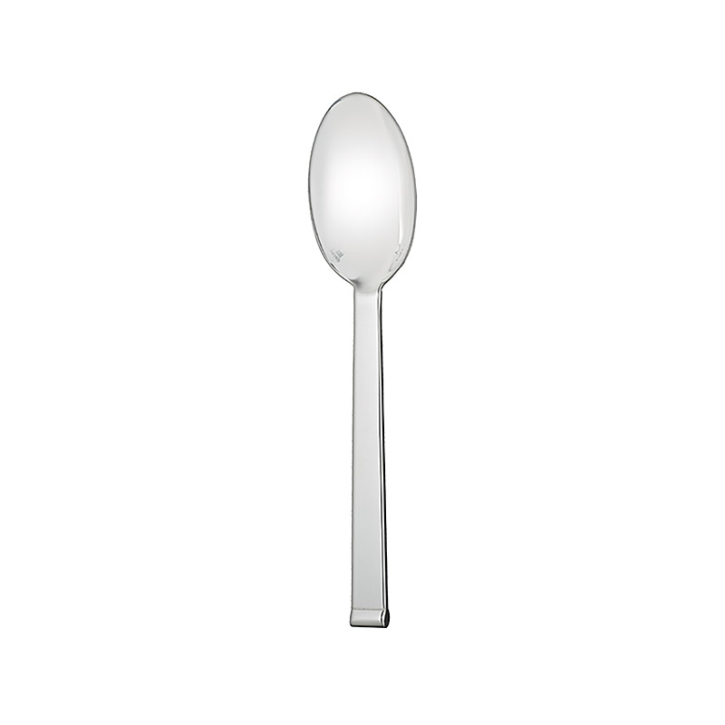 By Silver Plate Dessert Spoon by Christofle