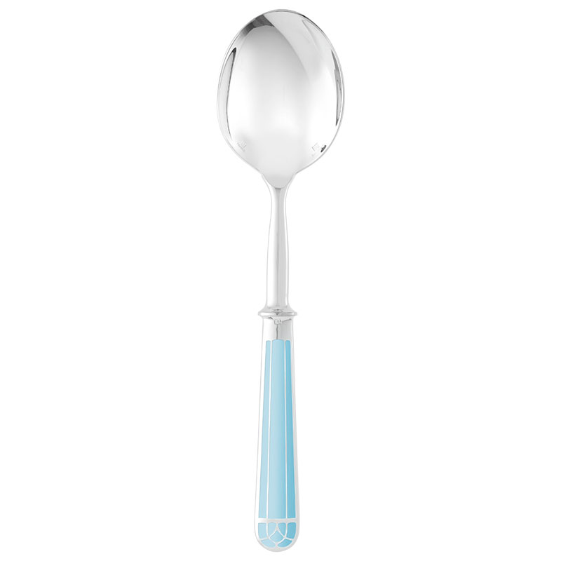 Talisman Ice Blue Salad Serving Spoon