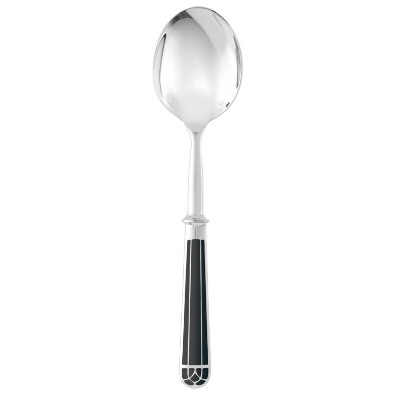 Talisman Black Salad Serving Spoon