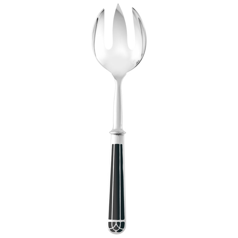 Talisman Black Salad Serving Fork