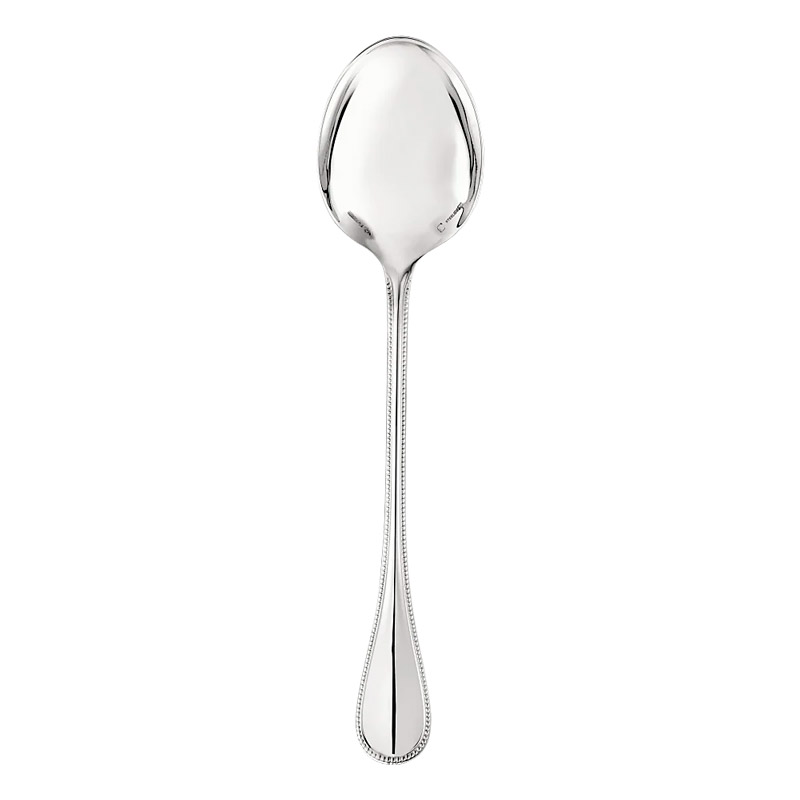 Perles Sterling Serving Spoon