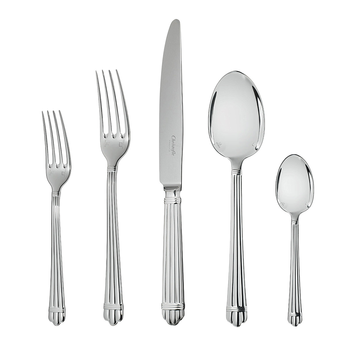 Christofle Aria Sterling 5pc Place Setting