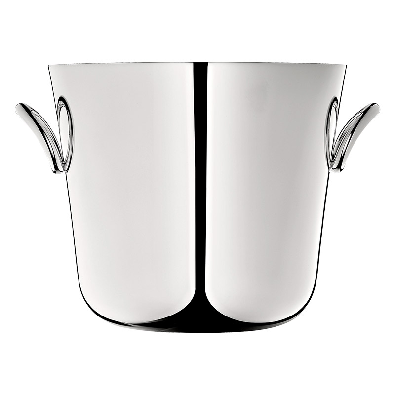 Vertigo Silver Plated Ice Bucket