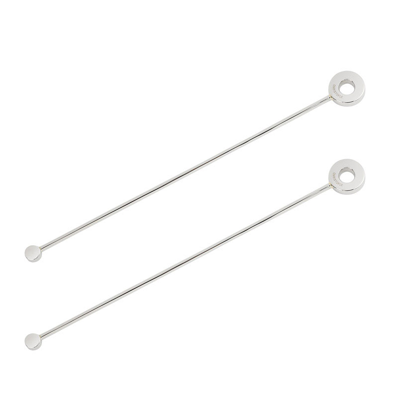 Stainless Steel Cocktail Stirrers, Set of 2