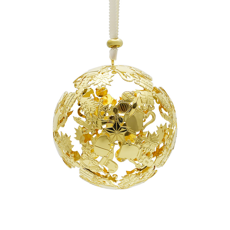 2024 Gold Christmas Ball