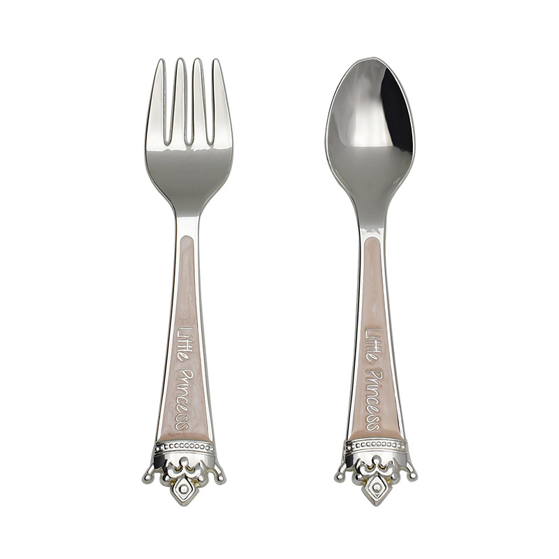 Little Princess Fork and Spoon Set