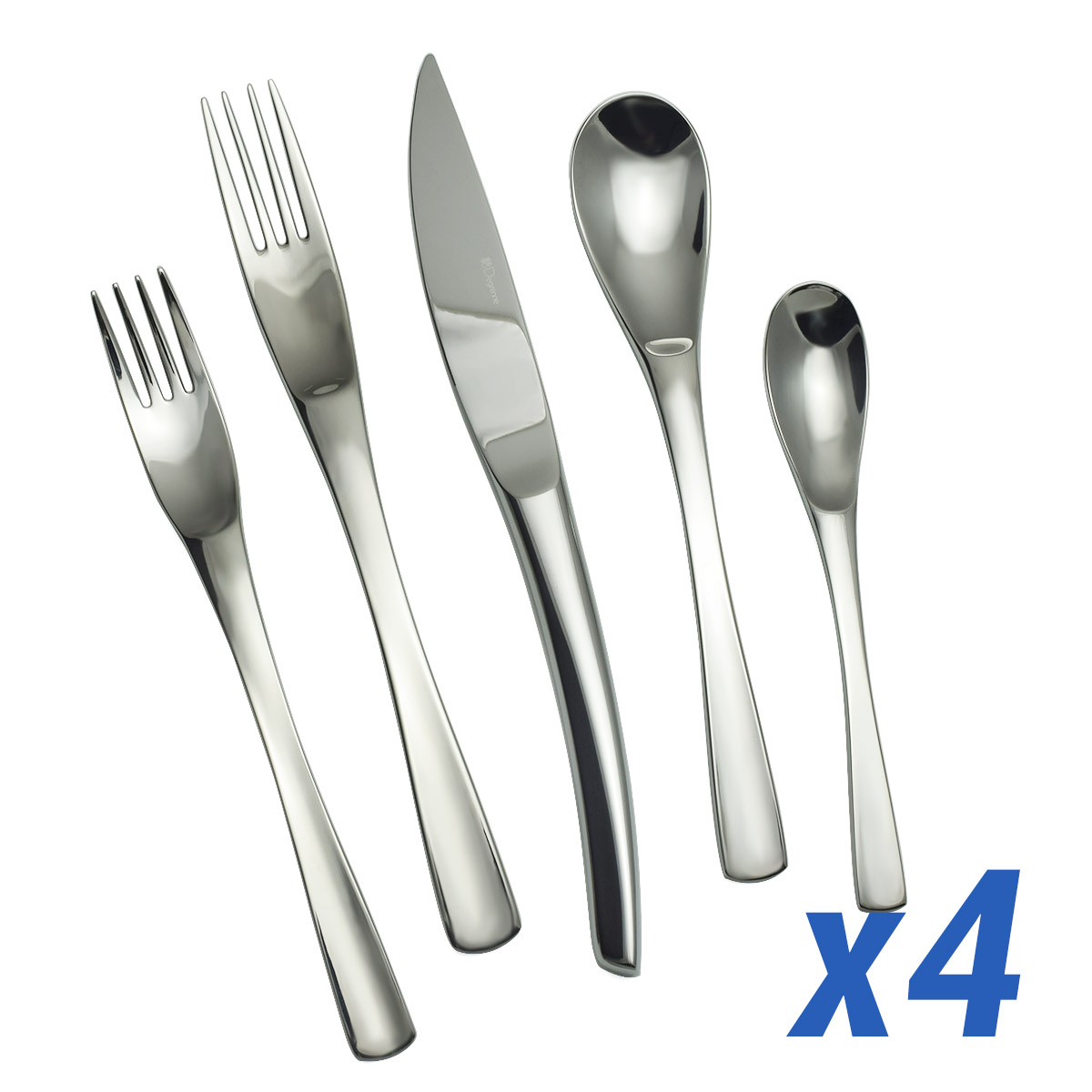 XY Mirror 20pc Service for 4