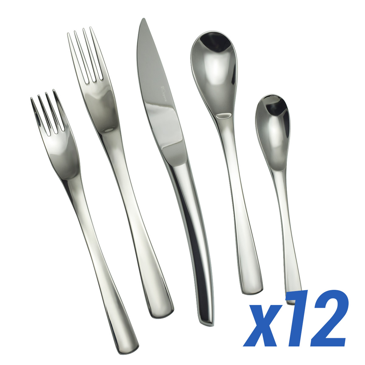 XY Mirror 60pc Service for 12