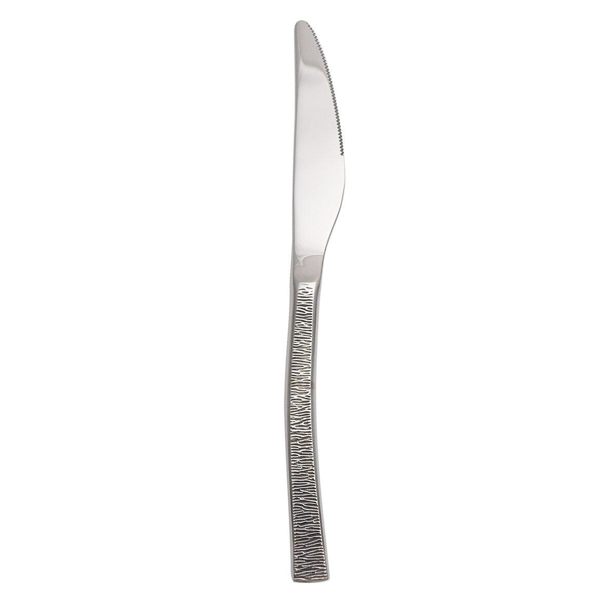 Astree Cisele Table Knife, Solid Handle