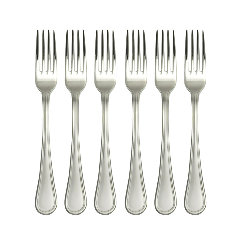 Confidence Mirror Dessert Fork, Set of 6