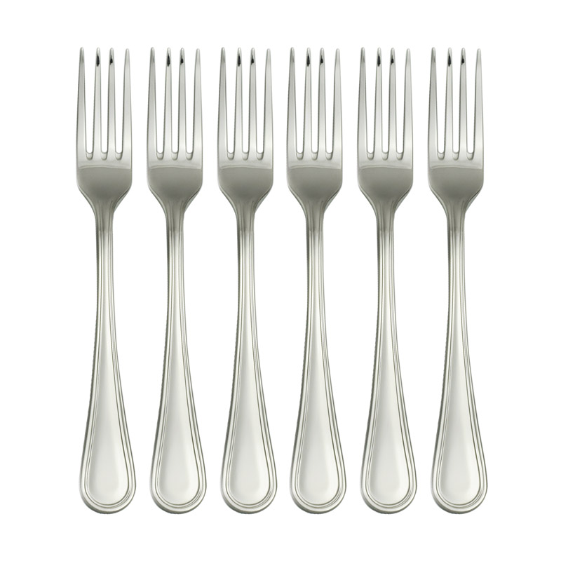 Confidence Mirror Table Fork, Set of 6