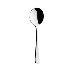 A photo of Aquatic Round Soup Spoon