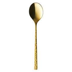 A photo of Fuse Gold Hammered Table/Pasta Spoon