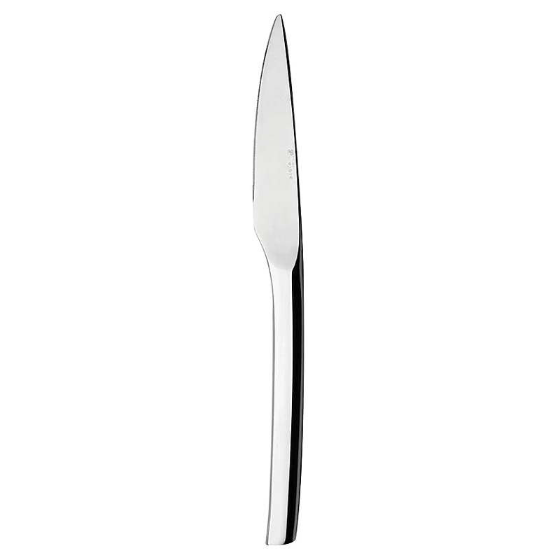 Guest Mirror Dessert Knife, Solid Handle