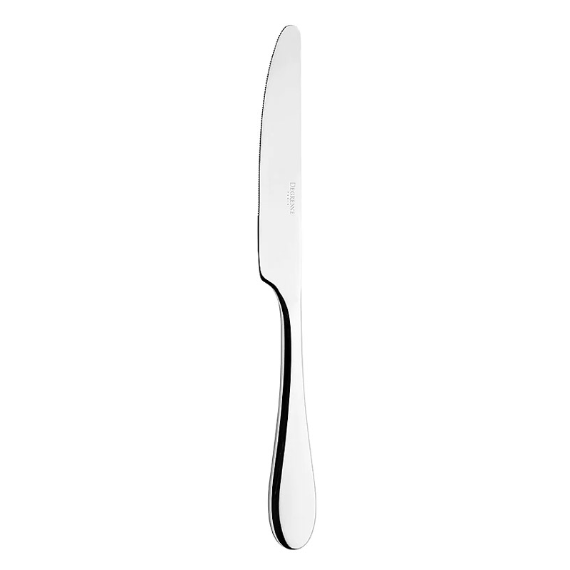 Onde Mirror Dessert Knife Solid Handle