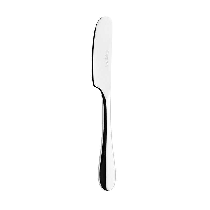 Onde Mirror Butter Knife Solid Handle