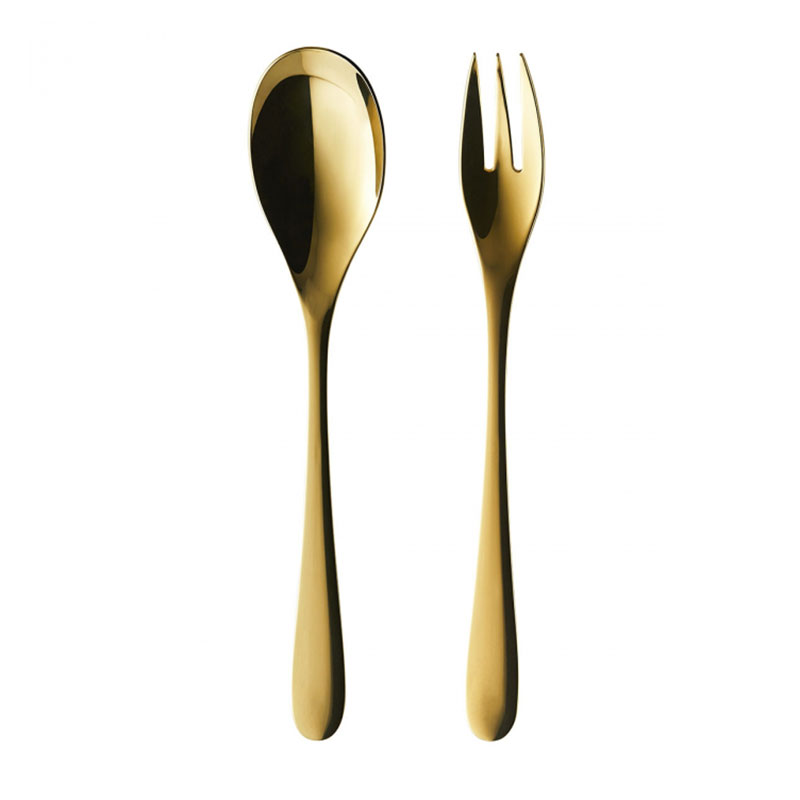 Onde Gold 2 Piece Serving Set