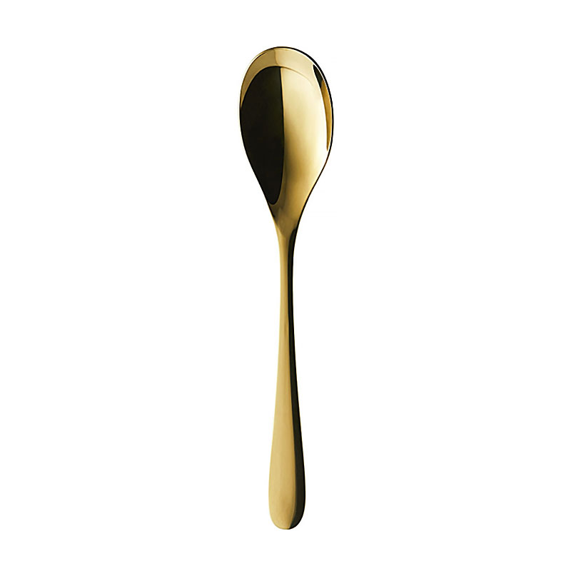 Onde Gold Serving Spoon