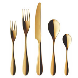 Degrenne Onde Gold flatware at Silver Superstore!