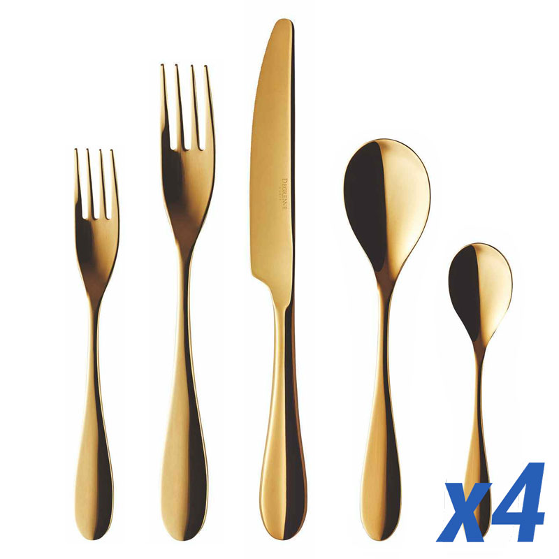 Onde Gold 20 Piece Service for 4