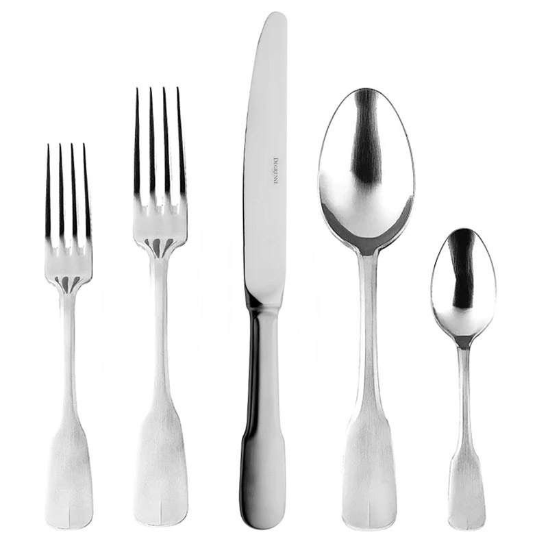 Vieux Paris Satine 5 Piece Place Setting Hollow Handle