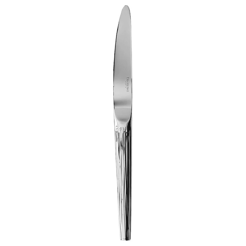 Rivage Table Knife, Solid Handle Serrated