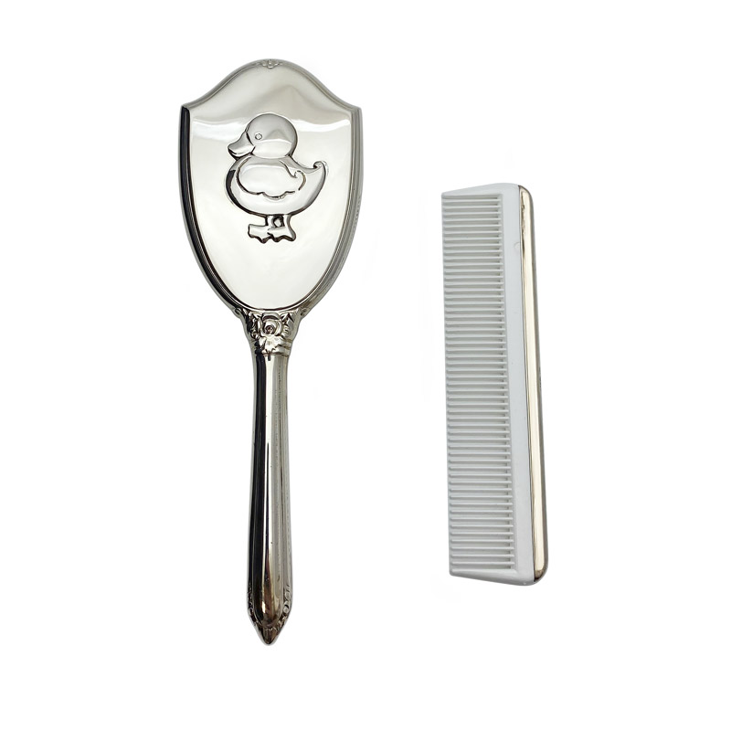 Girls Brush & Comb Set, Duck