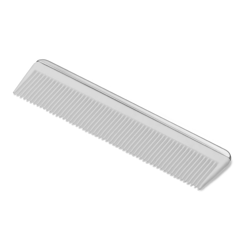 Sterling Silver Baby Comb w/white Nylon Teeth