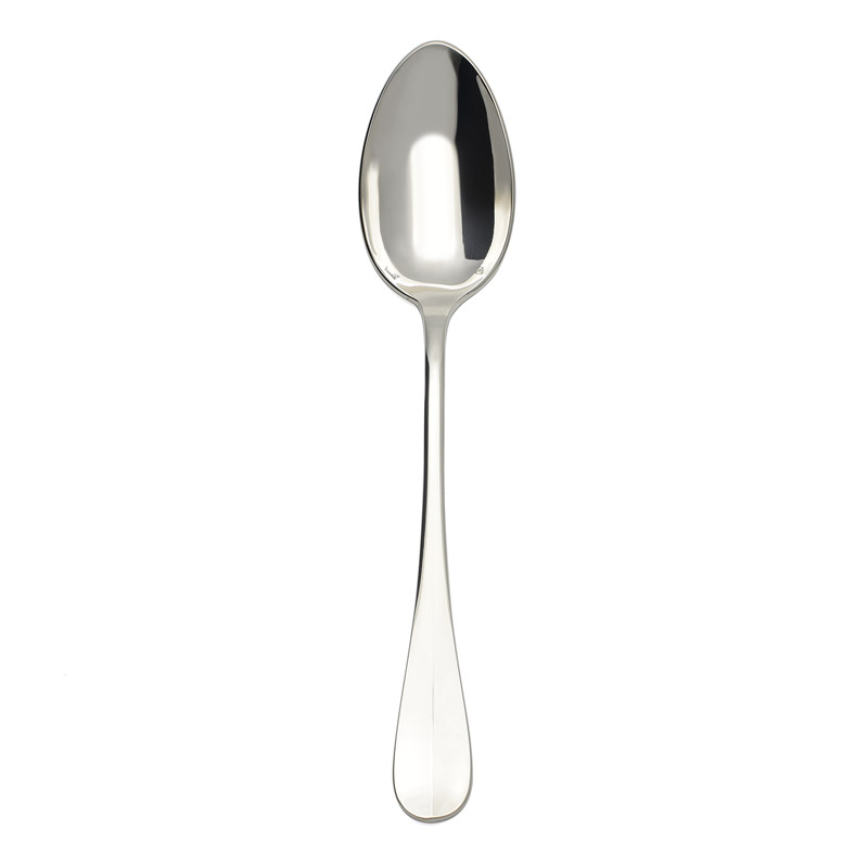 Baguette Silverplate Serving Spoon