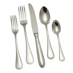 A photo of Rubans Croises 5pc Place Setting