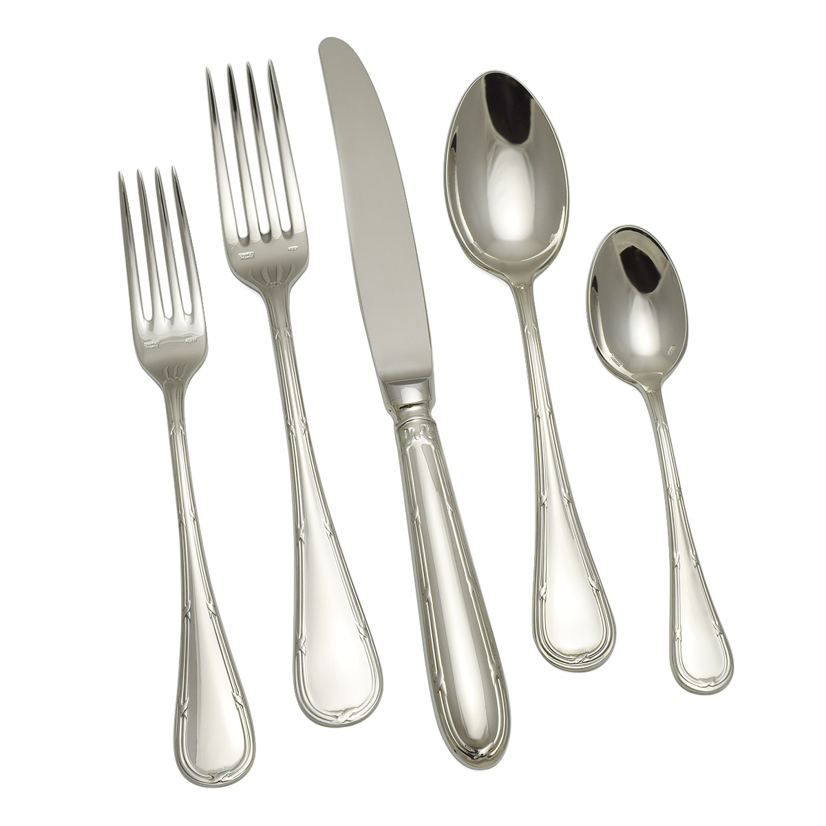 Rubans Croises 5pc Place Setting