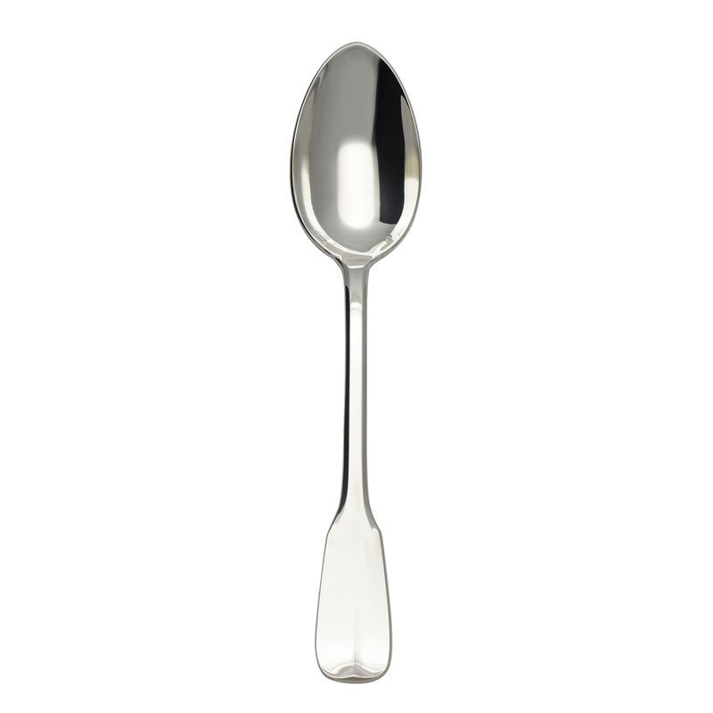 Vieux Paris Silverplate Serving Spoon