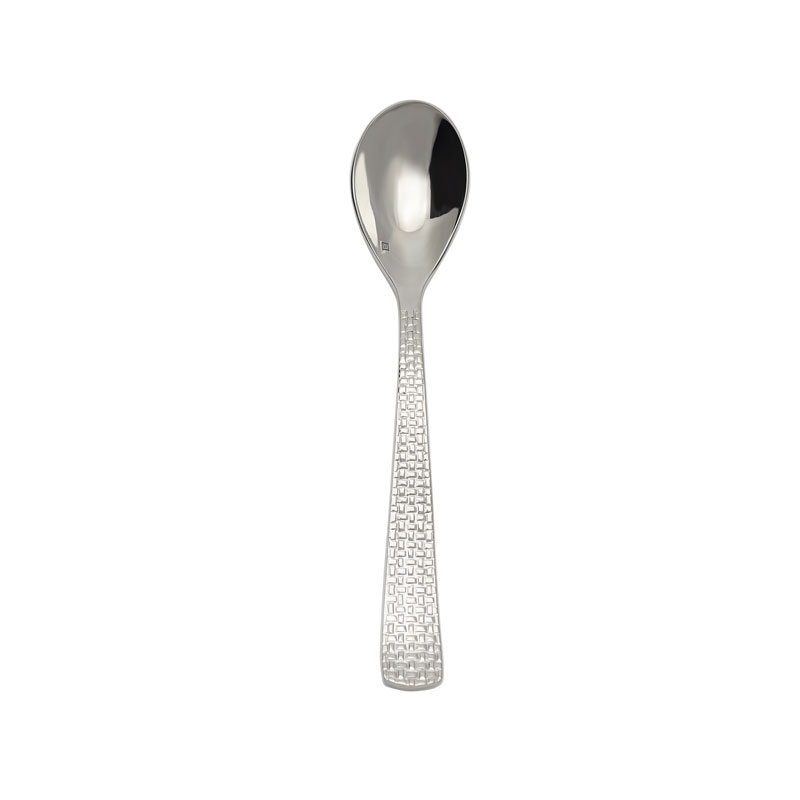 Cestino Oval Soup/Dessert Spoon w/stamp