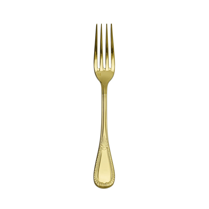 Savoy Gold Table Fork w/stamp