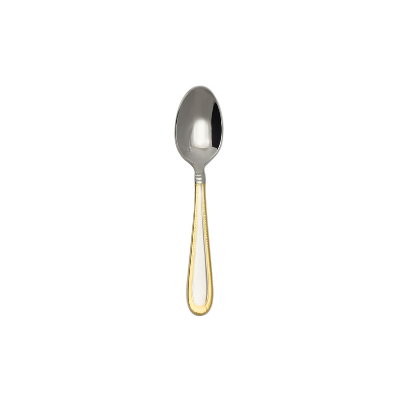 Caviar Gold Accent Tea/Coffee Spoon, 5.6  w/stamp