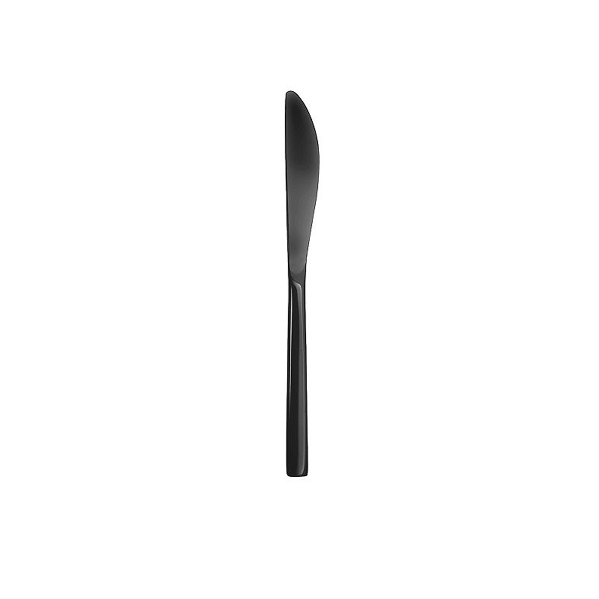 Arezzo Brushed Black Dessert Knife