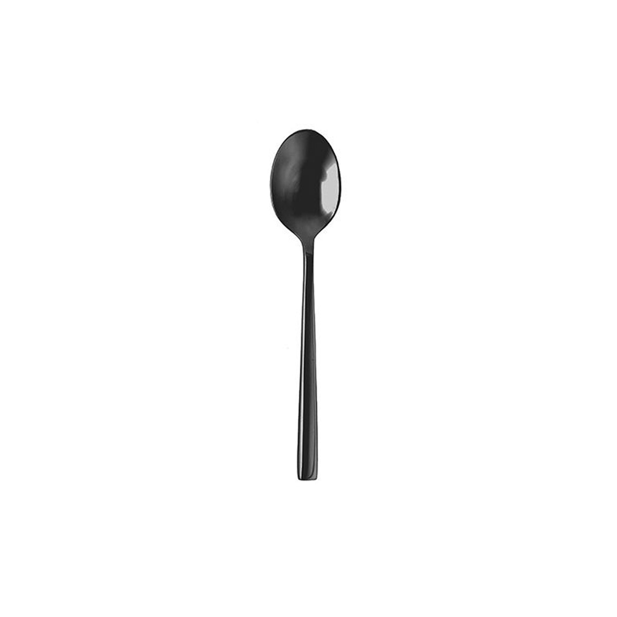 Arezzo Brushed Black Espresso Spoon w/o stamp