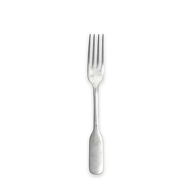 Ashton Tumbled Dessert Salad Fork, 7.5" w/stamp