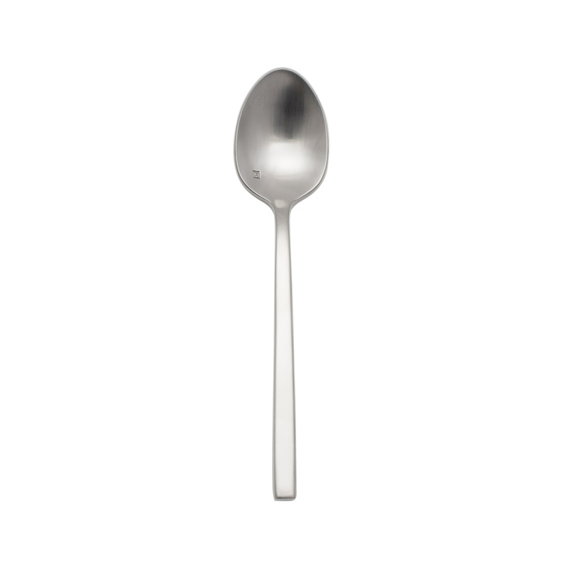 Arezzo Brushed Dessert Spoon w/stamp