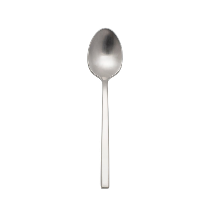 Arezzo Brushed Dessert Spoon w/o stamp