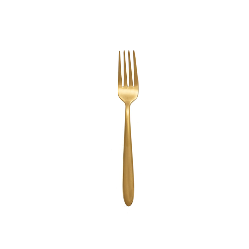 Velo Brushed Gold Salad Fork ns