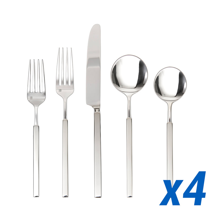 Jaxson 20 Piece Service for 4 w/stamp