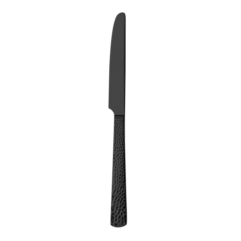 Nomad Brushed Black Table Knife