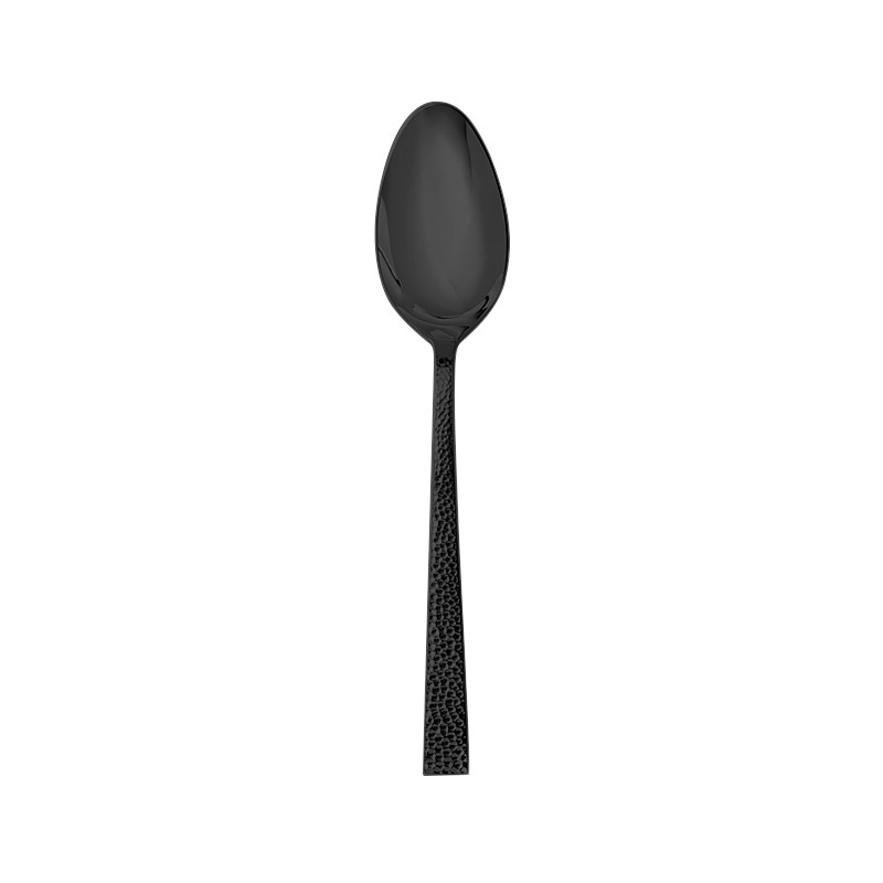 Nomad Brushed Black Dessert Spoon