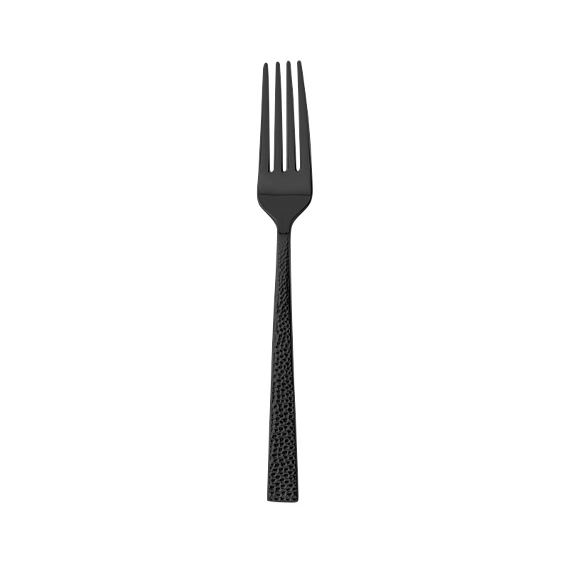 Nomad Brushed Black Dessert Fork