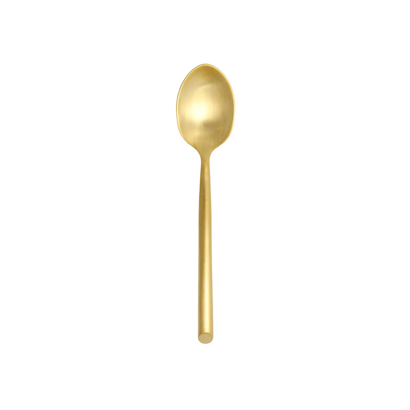 Capri Brushed Gold Teaspoon