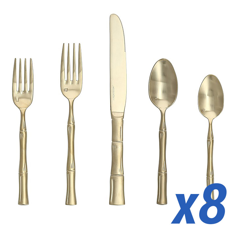 Royal Pacfic Champagne 40 Piece Service for 8